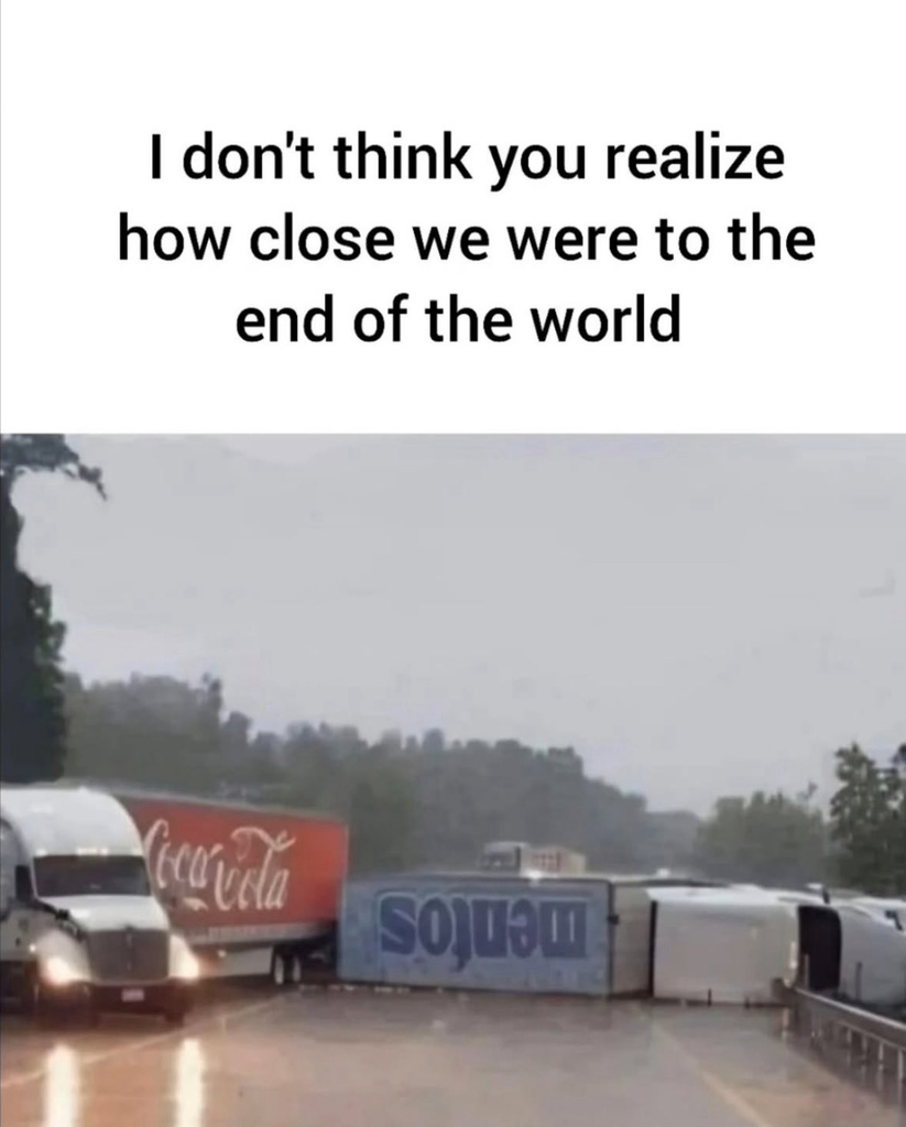 Weekend Reading — So close to the end of the world